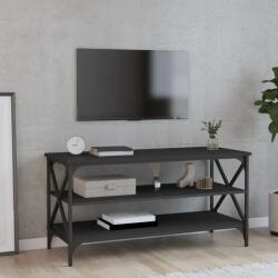 vidaXL Comodă TV, negru, 100x40x50 cm, lemn prelucrat (825792)