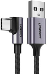UGREEN US284 USB és USB-C ferde kábel, 3A , 3m (fekete) (70255) - scom