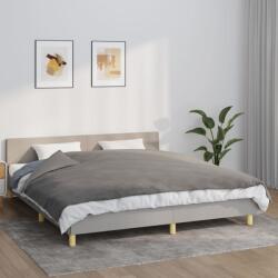 vidaXL Pătură grea cu husă, gri, 155x220 cm, 7 kg, textil (350830) Patura