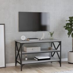 vidaXL Comodă TV, gri sonoma, 80x40x50 cm, lemn compozit (825790)