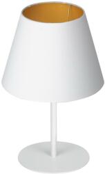 Luminex Asztali lámpa ARDEN 1xE27/60W/230V á. 20 cm fehér/arany LU3457 (LU3457)