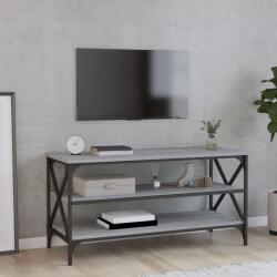 vidaXL Comodă TV, gri sonoma, 100x40x50 cm, lemn prelucrat (825795)