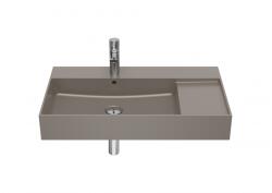 Roca Inspira SQUARE FINECERAMIC 80x49 cm mosdó, beige A32752B650 (A32752B650)