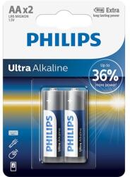 Philips LR6E2B/10 ELEM ULTRA ALKALI AA 2-BLISZTER (LR6E2B/10)