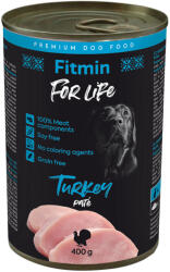 Fitmin 12x400g Fitmin Dog For Life Pulyka nedves kutyatáp