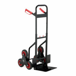 AVLift Lépcsőjáró molnárkocsi kézikocsi 200 kg teherbírás fekete összecsukható szállítókocsi