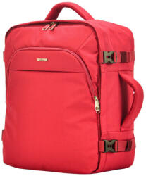 BONTOUR Air 2.0 piros kabin méretű utazótáska/hátizsák 45cm (2111-Red)
