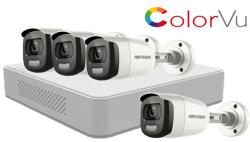 Hikvision Sistem supraveghere video Hikvision 4 camere 2MP ColorVU FullTime FULL HD SafetyGuard Surveillance