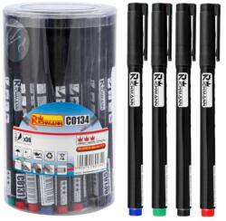 Richmann Marker permanent subtire, 4 culori, set 36 buc, Richmann GartenVIP DiyLine (C0134)