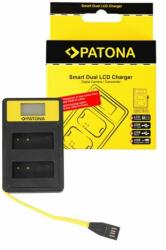 Patona Încărcător USB inteligent Dual LCD Panasonic DMW-BLG10 CSBLG10MC CS-BLG10MC - Patona (PT-141655)