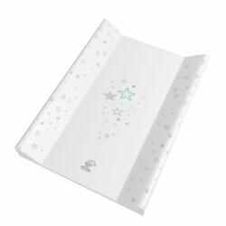  BabyLion Puha vállas pelenkázó lap 50x70 - Szürke-kék csillagok - babylion