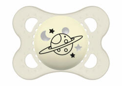  MAM Original Astro éjszakai cumi (2-6 hónap) (2023) - Fehér - Bolygó - babylion
