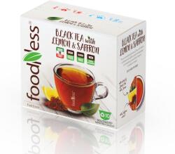 FoodNess Dolce Gusto - FoodNess Black Tea with Lemon & Saffron kapszula 10 adag