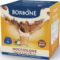 Caffè Borbone Dolce Gusto - Caffe Borbone Mogyorós Cappuccino kapszula 16 adag (DGNOCCIOLONE4X16)