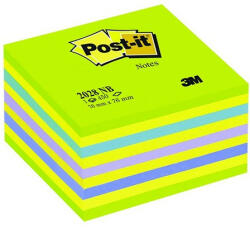 Post-it Öntapadós jegyzet 3M Post-it LP 2028NB 76x76mm lollipop zöld 450 lap (03_00212)