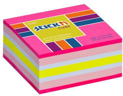 Stick'n Öntapadó jegyzettömb STICK'N 51x51mm neon rózsaszín mix 250 lap (21533)