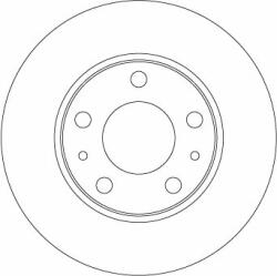 TRW Disc frana TRW DF6287 (DF6287) - automobilus