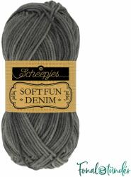 Scheepjes Softfun Denim 502 - sötétszürke fonal