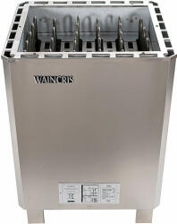 WAINCRIS Soba sauna, incalzitor electric inox Waincris Lampo PRO 14, 1kW cu panou exterior digital WLPRO150B