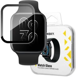 Wozinsky Watch Glass hibrid üveg Oppo Watch 46 mm fekete