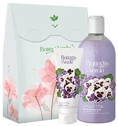 Bottega Verde - Set cadou femei, hidratare corp, cu aroma de violete -  Violetta, 200 ML, 400 ML (Pachete de cadouri) - Preturi