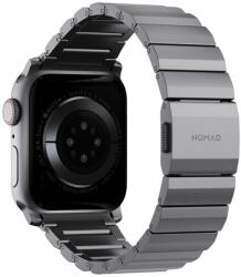 NOMAD Curea aluminiu NOMAD Aluminum compatibila cu Apple Watch 4/5/6/7/8/SE/Ultra 42/44/45/49mm Grey (NM01327585)