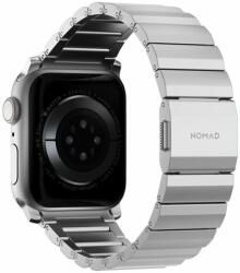 NOMAD Curea aluminiu NOMAD Aluminum compatibila cu Apple Watch 4/5/6/7/8/SE/Ultra 42/44/45/49mm Silver (NM01328285)