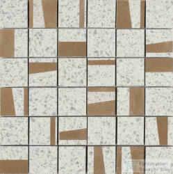 Marazzi Pinch White Mosaico 30x30 cm-es padlólap M0KX (M0KX)