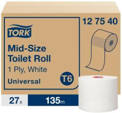 Tork Mid-Size Toilet Roll T6 1 rétegű 27 db (127540)