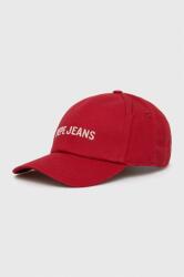 Pepe Jeans baseball sapka piros, nyomott mintás - piros Univerzális méret