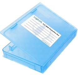 LogiLink 2, 5" HDD védő doboz, 1 HDD-hez, cseppállló, kék (UA0131) - dellaprint