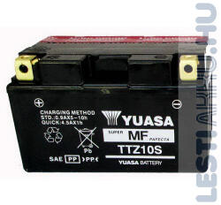 YUASA 9,1Ah 190A left+ TTZ10-S
