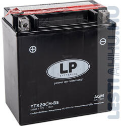 Landport 18Ah 270A left+ YTX20CH-BS