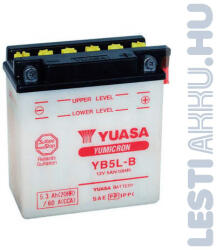 YUASA 5Ah 60A right+ YB5L-B