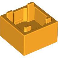LEGO® 35700c110 - LEGO élénk világos narancssárga konténer 2 x 2 x 1 méretű (35700c110)