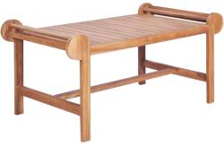 vidaXL Măsuță de cafea, 100 x 50 x 45 cm, lemn masiv de tec (44734) Masa de cafea