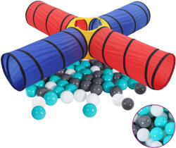 vidaXL Cort de joacă pentru copii cu 250 bile, multicolor (3107710) - vidaxl