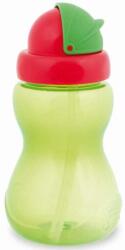 Canpol babies Biberon de tranziție cu pai și capac Canpol - Verde, 270 ml (56/109_gre)