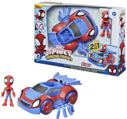 Hasbro - Spidey Amazing Friends figura járművel