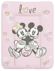 Ceba - Puha pelenkázó szőnyeg 50x70 Disney Minnie & Mickey Pink