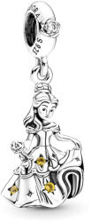 Pandora Moments Disney Szépség és a Szörnyeteg táncoló Belle ezüst függő charm - 790014C01 (790014C01)