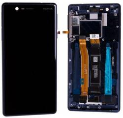 NBA001LCD0091822 Nokia 3 TA-1020 (single SIM) fekete OEM LCD kijelző érintővel kerettel előlap (NBA001LCD0091822)