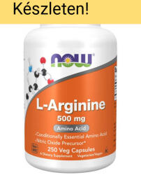 NOW NOW L-Arginine 500 mg 250 kapszula
