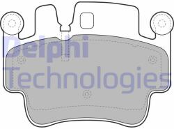 DELPHI set placute frana, frana disc DELPHI LP1996 - automobilus