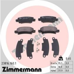 ZIMMERMANN set placute frana, frana disc ZIMMERMANN 23816.160. 1