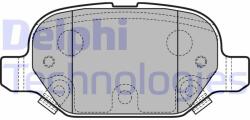 DELPHI set placute frana, frana disc DELPHI LP2761 (LP2761)