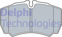 DELPHI set placute frana, frana disc DELPHI LP3573 (LP3573)