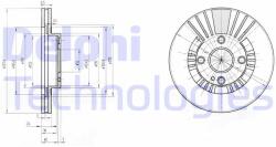 DELPHI Disc frana DELPHI BG3509 (BG3509)