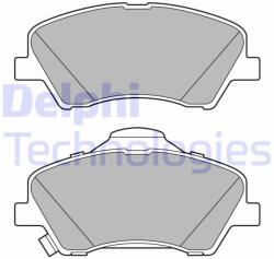 DELPHI set placute frana, frana disc DELPHI LP3678 (LP3678)