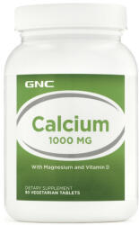 GNC Calciu cu magneziu si vitamina D, 90tab, GNC